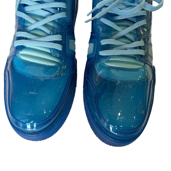 Louis Vuitton trainer blue transparent size-14 - Picture 6 of 9